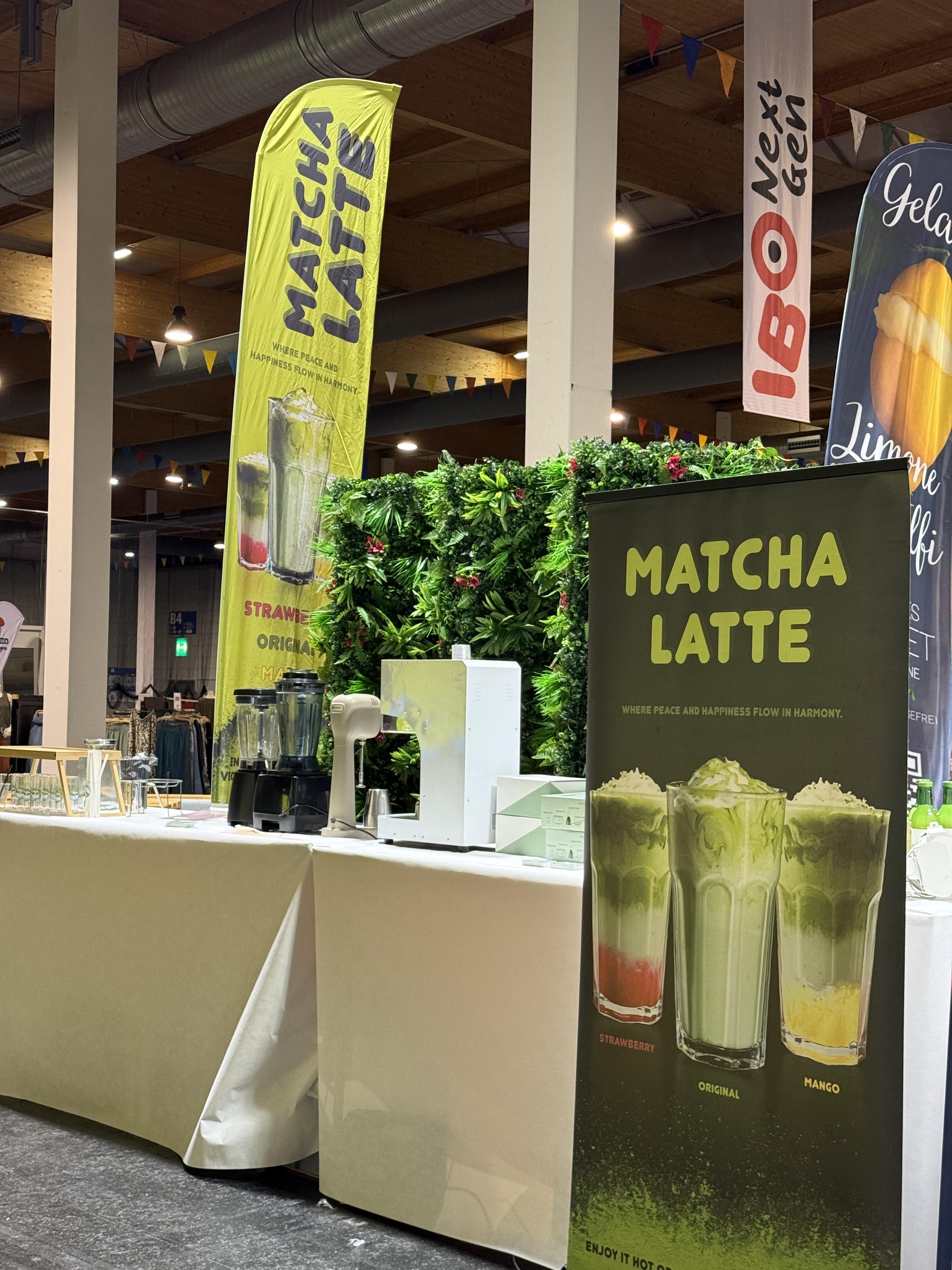 Corporate Event mit mobiler Matcha-Bar